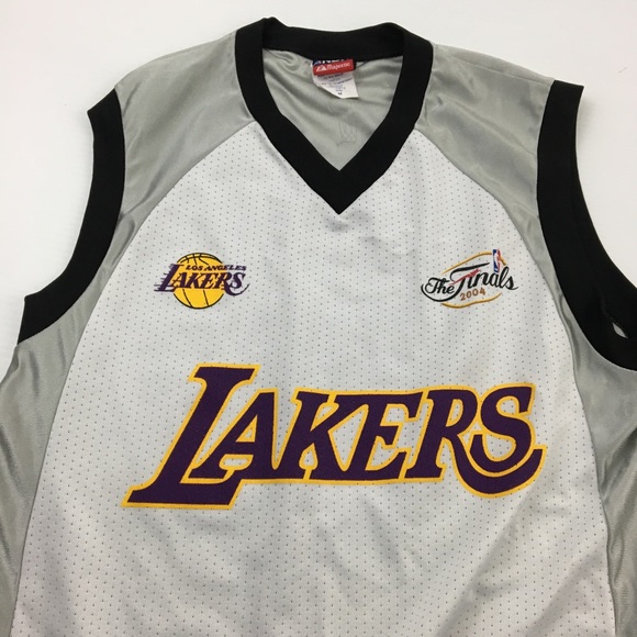 Majestic Other - 2004 Final Karl Malone Lakers Jersey M